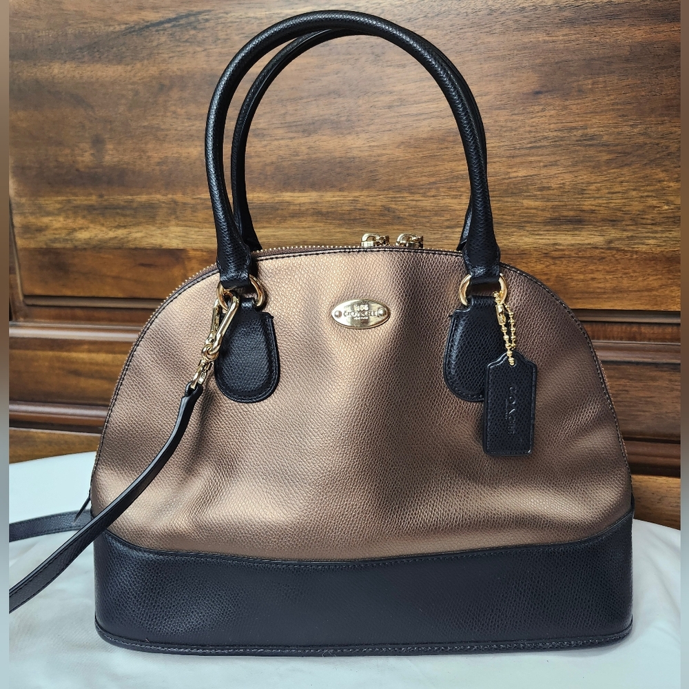 Coach Cora Domed Satchel Handbag